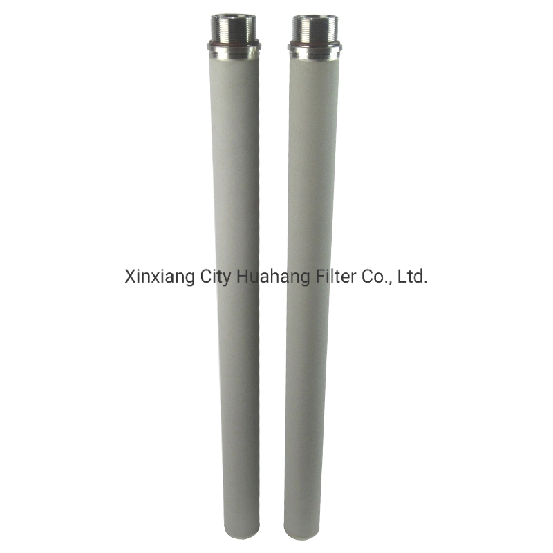 Porous sintered stainless steel filter /titanium powder sintered filter for wine filter cartridge