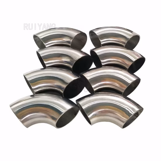 Cotovelos de titânio para encaixe de tubo ASTM B363 com flanges B16.5