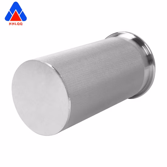 Filtro de feltro sinterizado de fibra metálica de titânio de níquel puro 316I de aço inoxidável para filtro de gases residuais