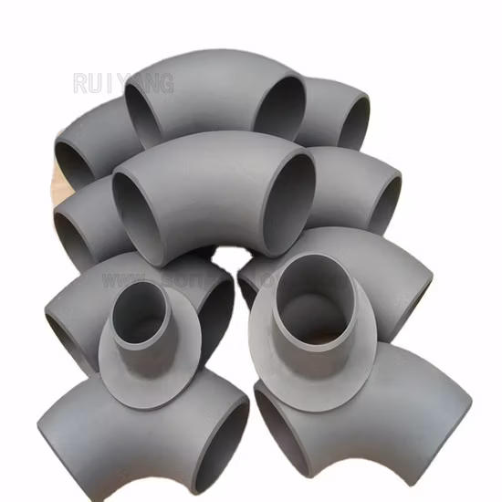 Cotovelo de tubo de liga de titânio (B363WPT2, WPT3, WPT7, WPT9, WPT11)