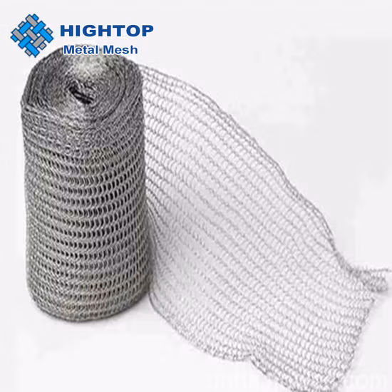 Malha de arame de malha de titânio para filtro de almofada Demister